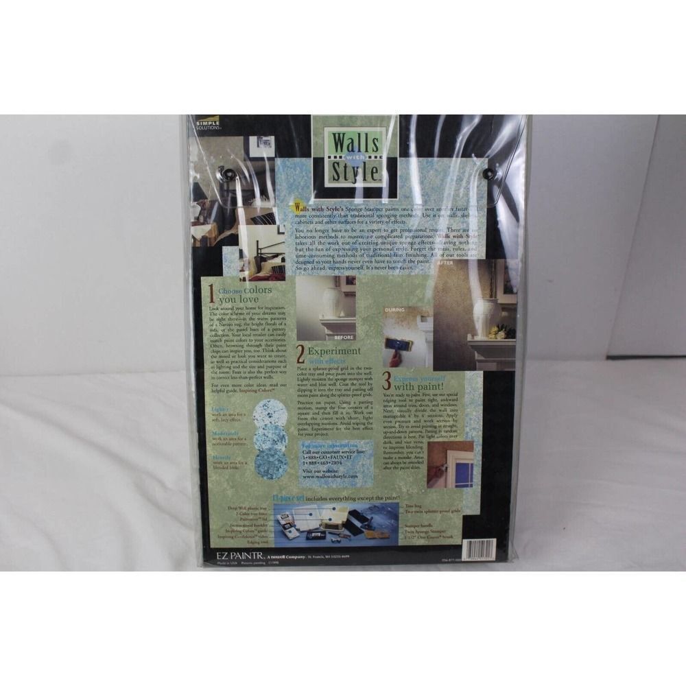 Walls with Style 2-Color System Sponge Stamper - Picture 4 of 5